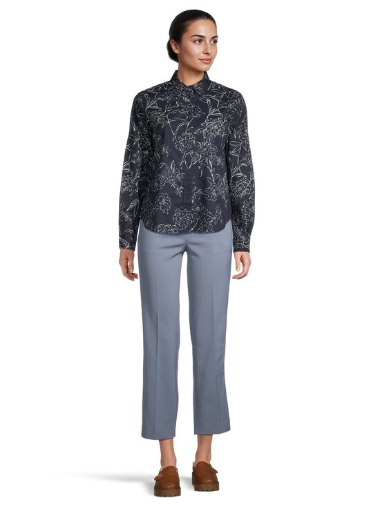 GANT - Regular Cotton Voile -kukkakuvioitu paita - 433 EVENING BLUE | Stockmann - photo 2