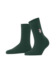 Falke - Cosy Wool Candy Cane -sukat - HUNTER GREEN (7441) | Stockmann