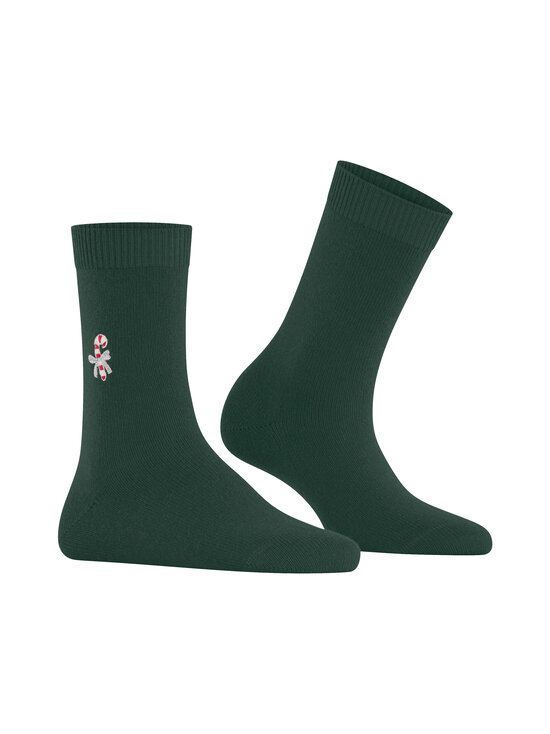 Falke - Cosy Wool Candy Cane -sukat - HUNTER GREEN (7441) | Stockmann - photo 3