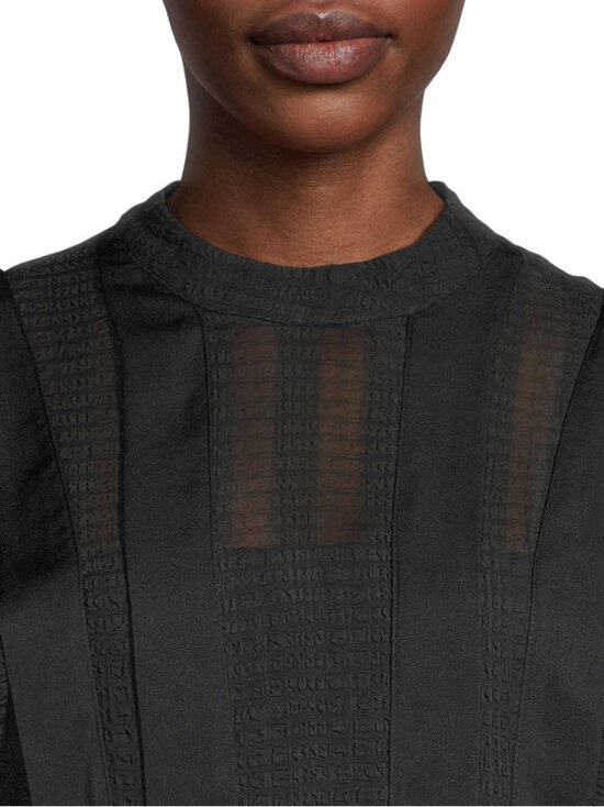 Allsaints - Fleur Texture kleita - BLACK | Stockmann - photo 6