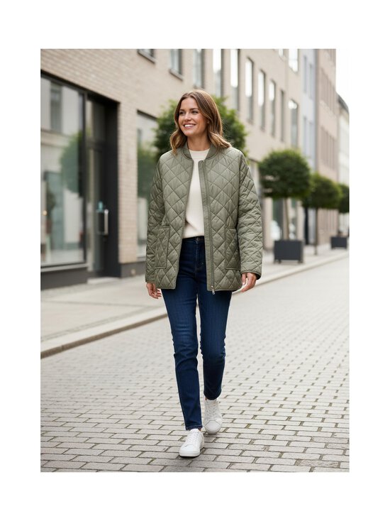 NOOM - Gina short -tikkitakki - KHAKI GREEN | Stockmann - photo 6