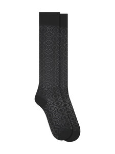 Bleuforêt - Silk With Waves Pattern -polvisukat - AR5 / NOIR | Stockmann