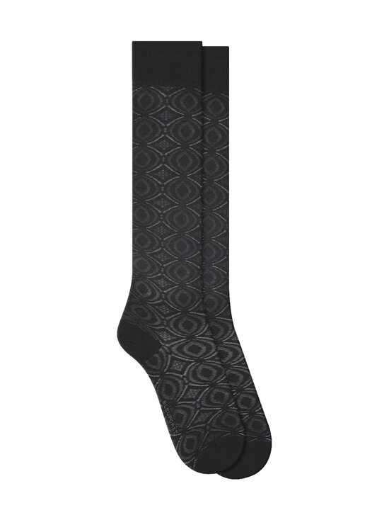 Bleuforêt - Silk With Waves Pattern -polvisukat - AR5 / NOIR | Stockmann - photo 1