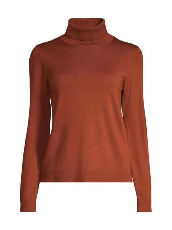 ESSENTIALS by Stockmann - Audrey-merinoneulepusero - BURNED ORANGE MEL 265532 | Stockmann - photo 1