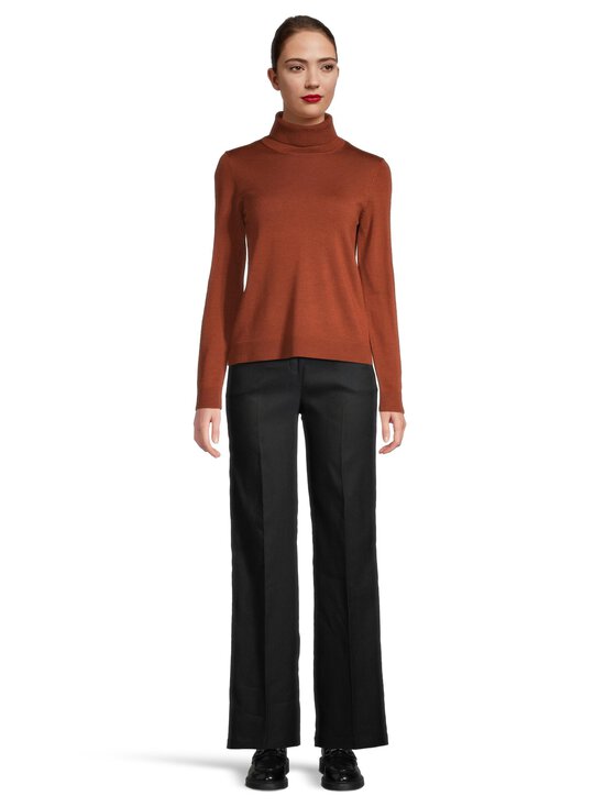 ESSENTIALS by Stockmann - Audrey-merinoneulepusero - BURNED ORANGE MEL 265532 | Stockmann - photo 2