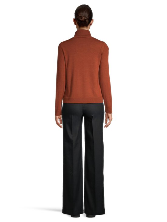 ESSENTIALS by Stockmann - Audrey-merinoneulepusero - BURNED ORANGE MEL 265532 | Stockmann - photo 3