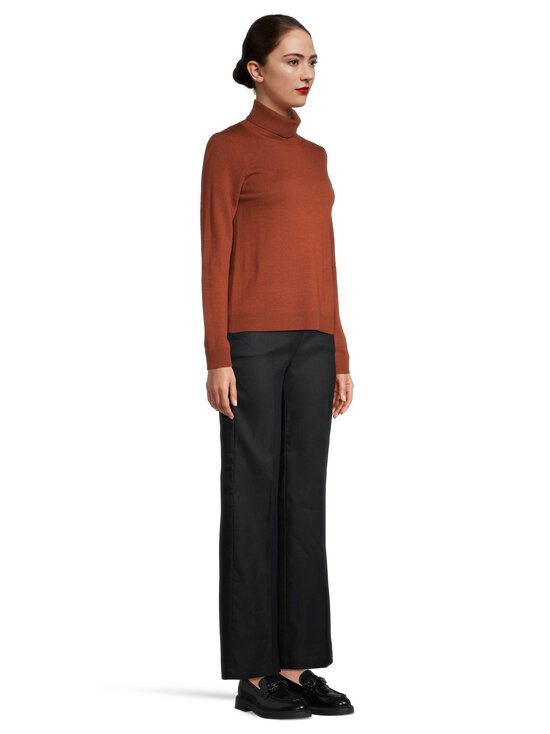 ESSENTIALS by Stockmann - Audrey-merinoneulepusero - BURNED ORANGE MEL 265532 | Stockmann - photo 4