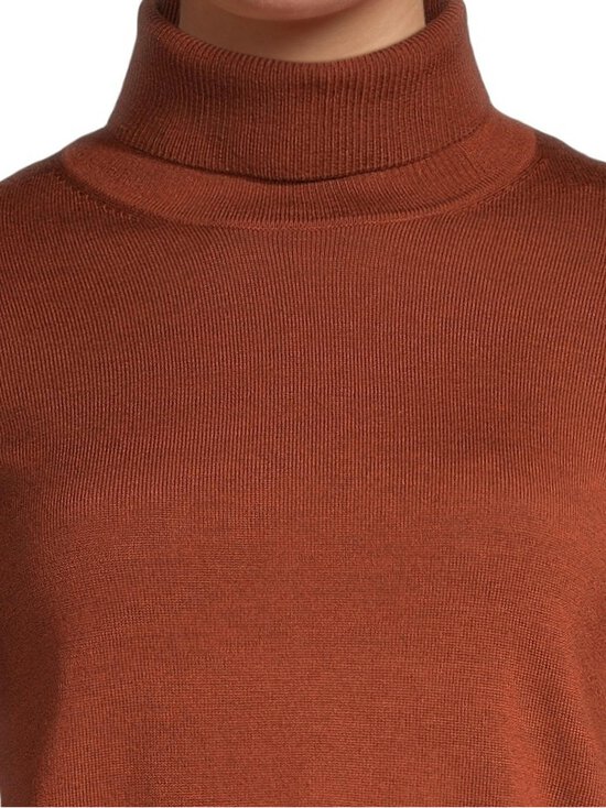 ESSENTIALS by Stockmann - Audrey-merinoneulepusero - BURNED ORANGE MEL 265532 | Stockmann - photo 6