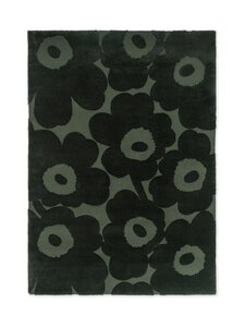 Marimekko - Unikko-villamatto - 132207 DARK GREEN Marimekko - Unikko-villamatto - 132207 DARK GREEN | Stockmann