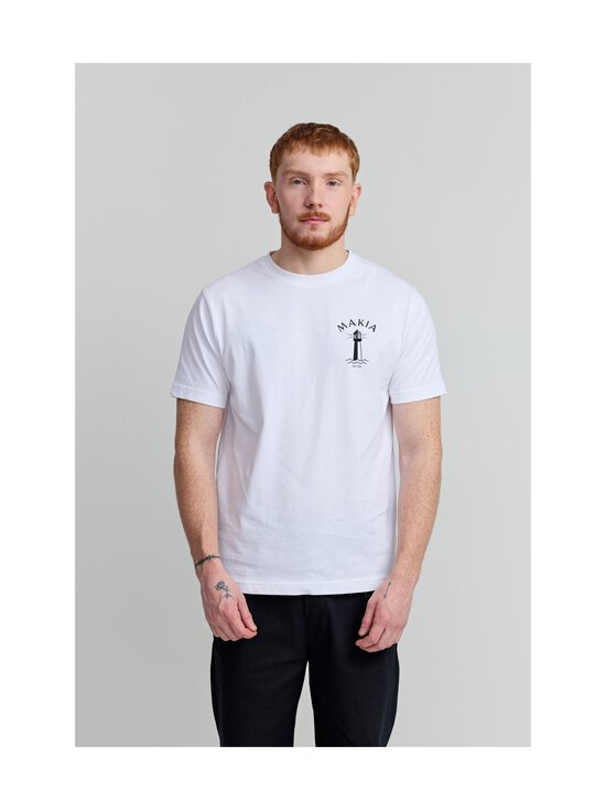 Makia - Mini Blinker Chest And Back Print t-krekls - WHITE | Stockmann - photo 2