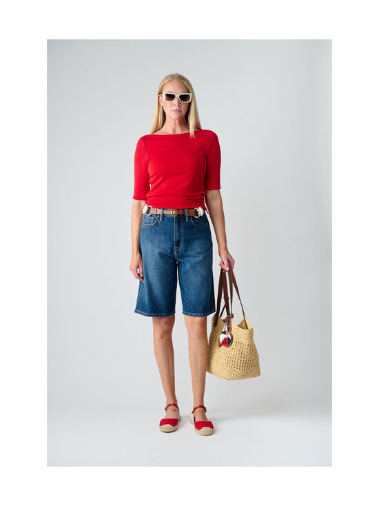 Lauren Ralph Lauren - Judy Elbow Sleeve -pusero - CRUISE RED | Stockmann - photo 2