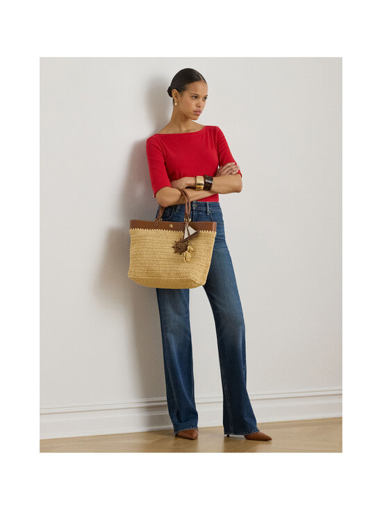 Lauren Ralph Lauren - Judy Elbow Sleeve -pusero - CRUISE RED | Stockmann - photo 3