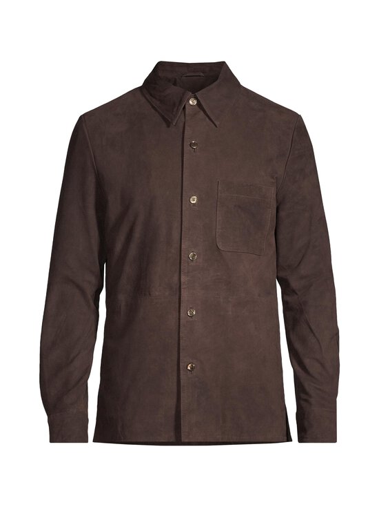 Stenströms - Vuohennahkainen paitatakki - DARK BROWN | Stockmann - photo 1
