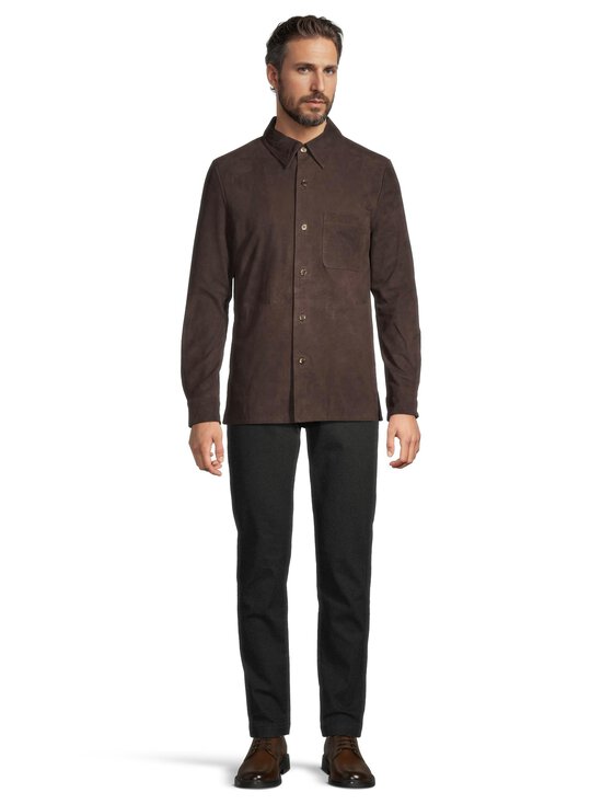 Stenströms - Vuohennahkainen paitatakki - DARK BROWN | Stockmann - photo 2