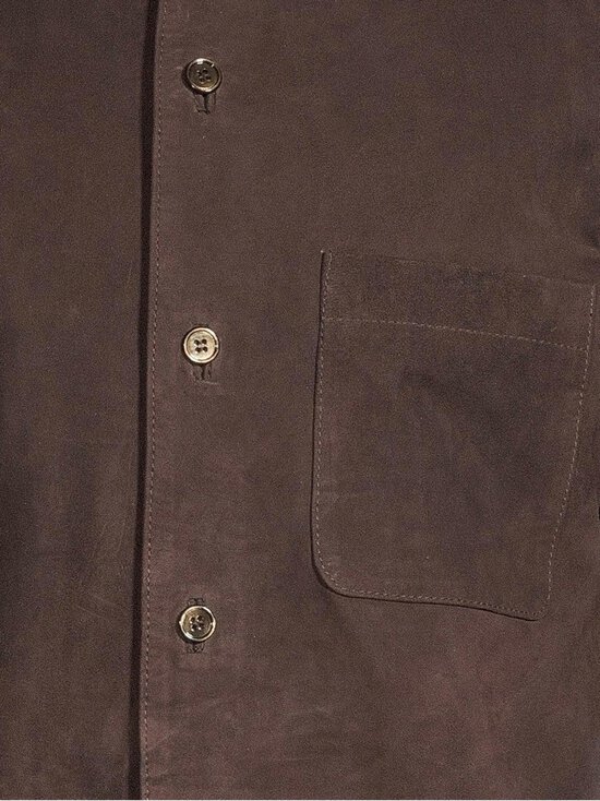 Stenströms - Vuohennahkainen paitatakki - DARK BROWN | Stockmann - photo 4