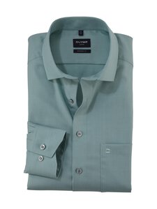 Olymp - Triiksärk Global Kent Modern Fit Solid - 45 GREEN | Stockmann