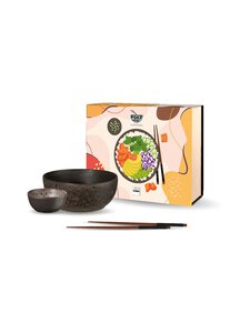 Asa - Poké Bowl Set -kulho ja puikkopakkaus - 266 MANGOSTEEN | Stockmann