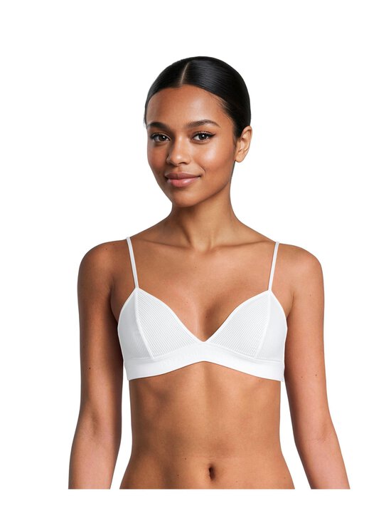 Polo Ralph Lauren - Shadow Stripe Triangle Bralette -rintaliivit - 192 WHITE CLOUD | Stockmann - photo 2