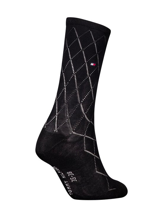 Tommy Hilfiger - TH Women Premium Argyle zeķes - 001 BLACK - photo 2 Tommy Hilfiger - TH Women Premium Argyle zeķes - 001 BLACK | Stockmann - photo 2