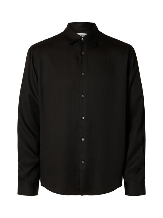 Selected - SlhRelax-Charlie krekls ar apkakli - BLACK | Stockmann - photo 1