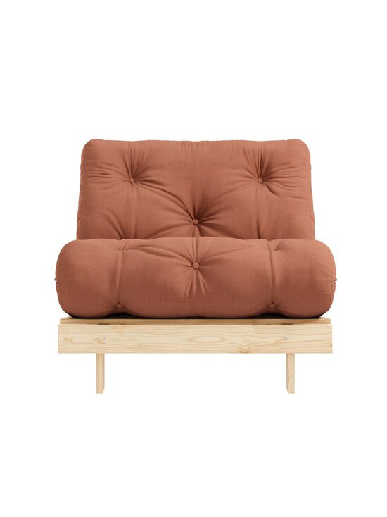 Karup - Roots-futonnojatuoli clay brown / mänty L 90 cm - BROWN | Stockmann - photo 2