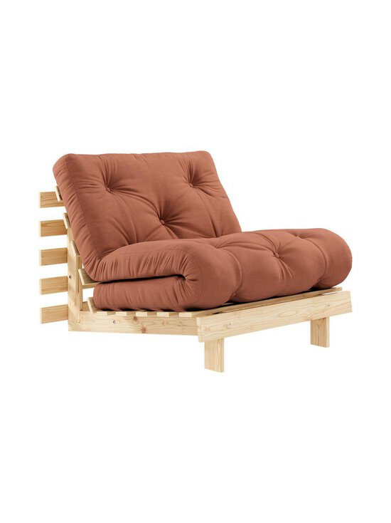 Karup - Roots-futonnojatuoli clay brown / mänty L 90 cm - BROWN | Stockmann - photo 1