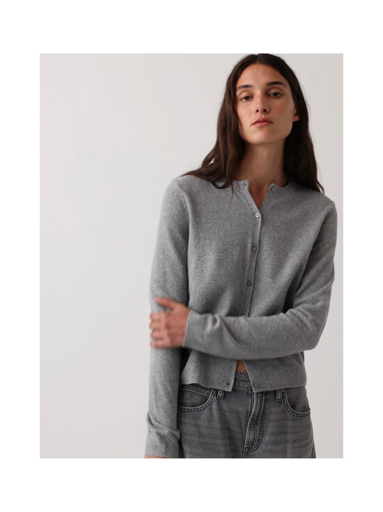 GAP - Cashsoft Cropped adīta jaka - HEATHER GREY | Stockmann - photo 6