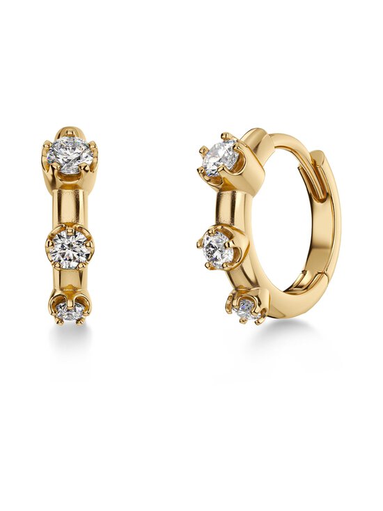 Edblad - Teeny Hoops - kullatut korvakorut - GOLD | Stockmann - photo 1