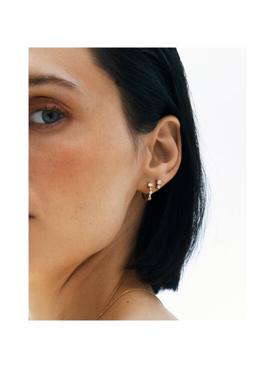 Edblad - Teeny Hoops - kullatut korvakorut - GOLD | Stockmann - photo 2