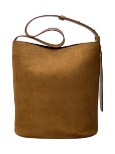LIÉ STUDIO - The Norma Tote -nahkalaukku - MAPLE BROWN SUEDE | Stockmann