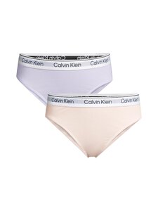 Calvin Klein Kids - Bikini-alushousut 2 pack - 0VN SILVERPEONY/PURPLEHEATHER | Stockmann