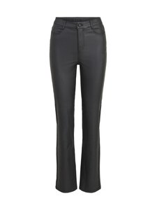 Vila - ViCommit Straight -pinnoitetut farkut - BLACK | Stockmann