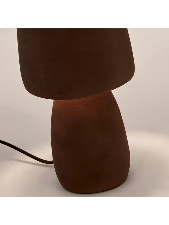 Kave Home - Tandy-pöytävalaisin ruskea keramiikka - BROWN | Stockmann - photo 2