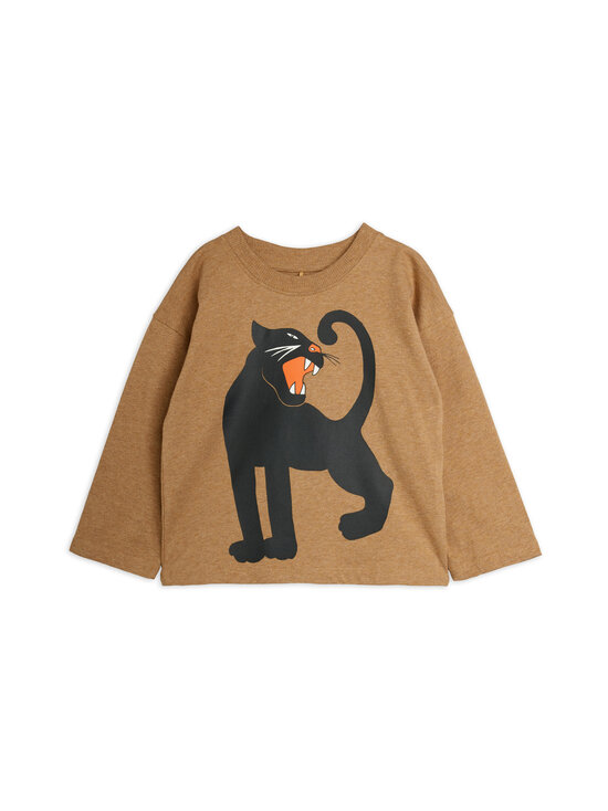 Mini Rodini - Panther-trikoopaita - 16 BROWN | Stockmann - photo 1