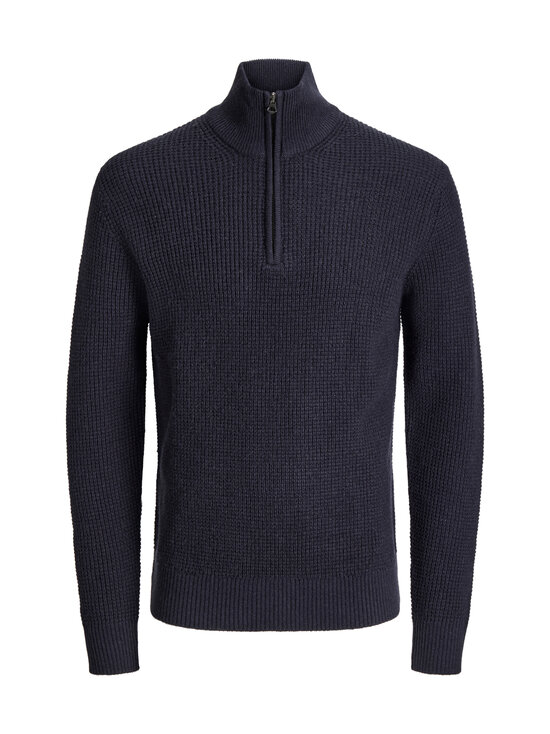 Jack & Jones - Jprblulambswool Waffle Half Zip džemperis - DARK NAVY DETAIL:MELANGE | Stockmann - photo 1