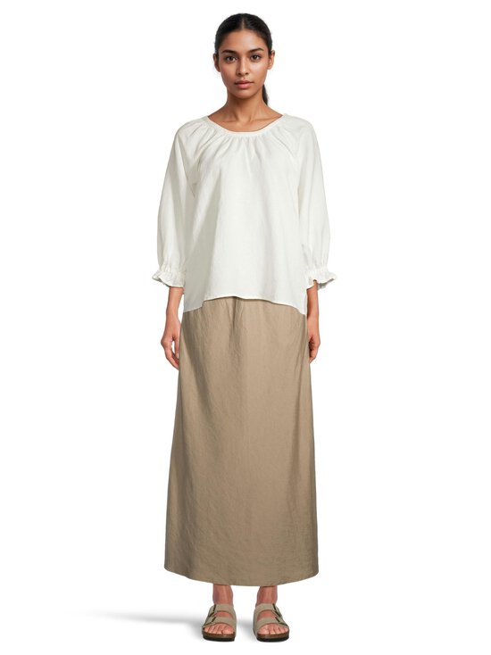 NOOM - Anne-pellavasekoitepusero - WHITE | Stockmann - photo 2