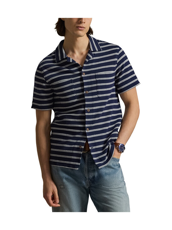 Polo Ralph Lauren - Sport adīts polo krekls - NEWPORT NAVY/PALE CREAM | Stockmann - photo 2