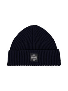 Stone Island - Kootud müts - V0020 NAVY BLUE | Stockmann