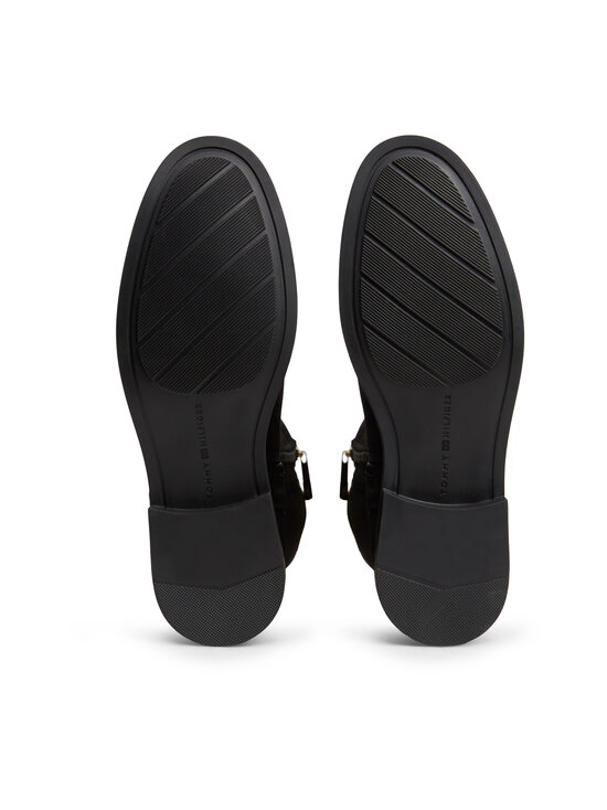 Tommy Hilfiger - Enamel Flag High Chelsea -mokkanahkasaappaat - BDS BLACK | Stockmann - photo 6