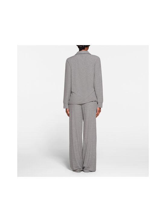 SKIMS - Soft Lounge Rib Sleep Set - pyjama 2-osainen - HEATHER GREY | Stockmann - photo 3