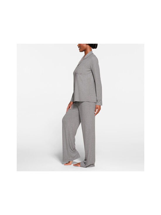 SKIMS - Soft Lounge Rib Sleep Set - pyjama 2-osainen - HEATHER GREY | Stockmann - photo 4
