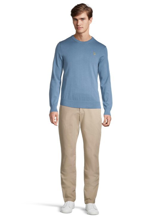 PS Paul Smith - Crew Neck Zebra Badge -neule - BLUE - photo 2 PS Paul Smith - Crew Neck Zebra Badge -neule - BLUE | Stockmann - photo 2