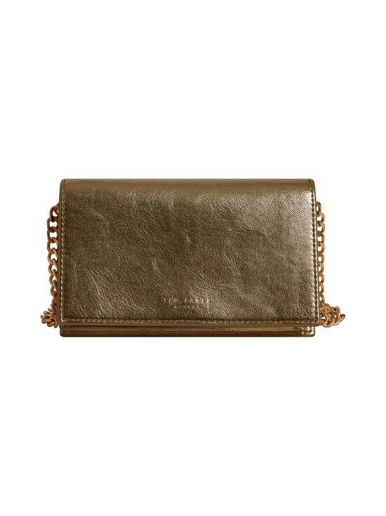 Ted Baker London - Mahiraa Crossbody Flapover - kiiltäväpintainen tekonahkalaukku - GOLD-COL | Stockmann - photo 1
