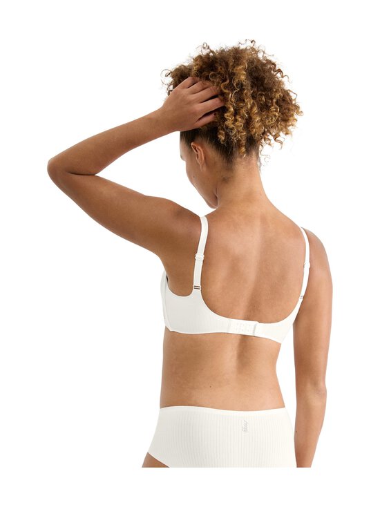 Sloggi - Zero Feel Pure The Up Push Up -rintaliivit - 00GZ 00GZ-SILK WHITE | Stockmann - photo 4