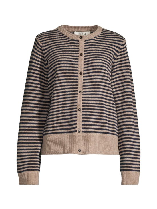 Skall Studio - Senna-neuletakki - BROWN/NAVY STRIPE | Stockmann - photo 1