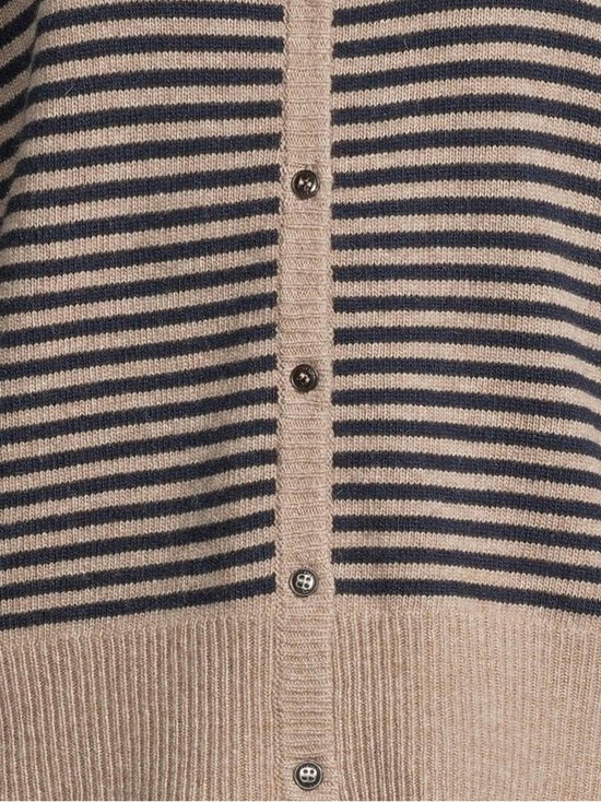 Skall Studio - Senna-neuletakki - BROWN/NAVY STRIPE | Stockmann - photo 4