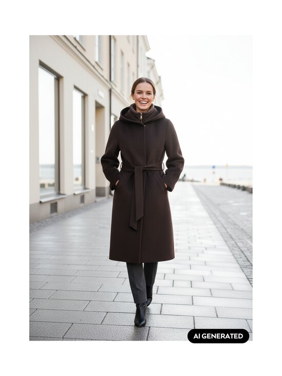 Beaumont - Villane mantel Aviva - 2980 - DARK CHOCOLATE | Stockmann - photo 3