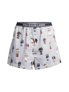 Polo Ralph Lauren - Allover Bear Boxer -pyjamashortsit - SNOWFALL BLUE | Stockmann