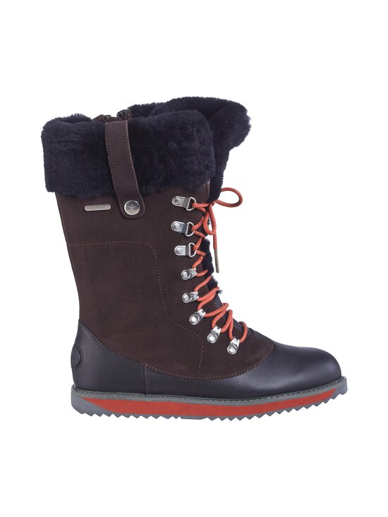 Orica Hi Tall Boot -mokkanahkasaappaat