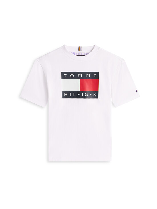 Tommy Hilfiger - T-särk Heritage Printed Flag - YBR WHITE | Stockmann - photo 1